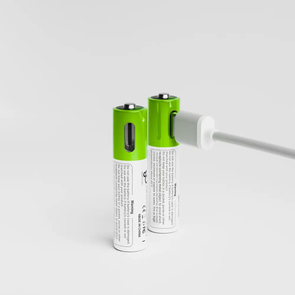 Baterai AAA Isi Ulang USB-C Lithium
