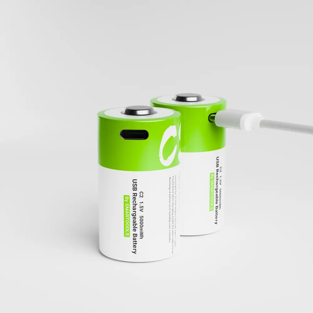 Baterai C Isi Ulang USB-C Lithium