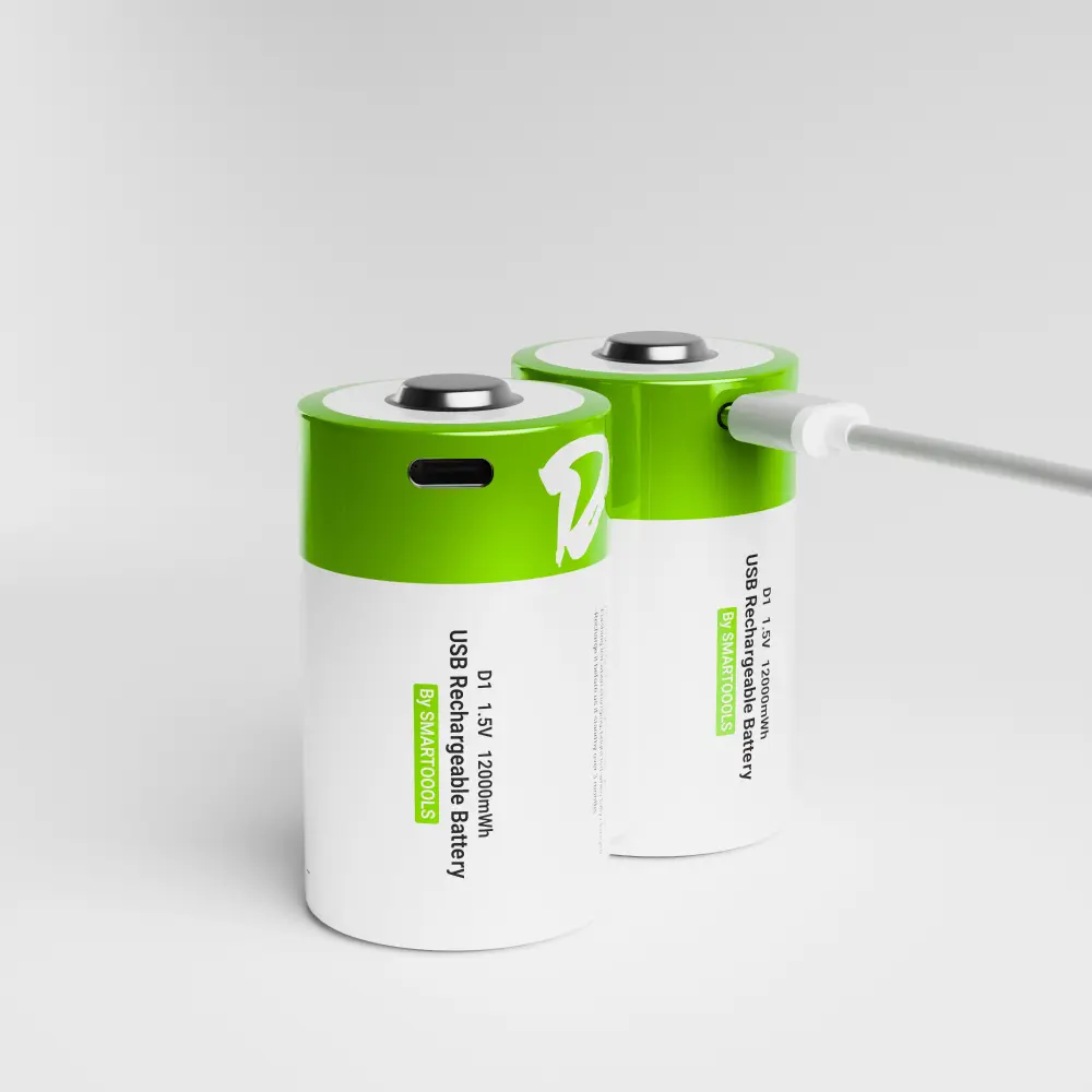 Baterai D Isi Ulang USB-C Lithium