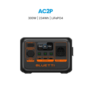BLUETTI AC2P Portable Power Station | 300W 230Wh