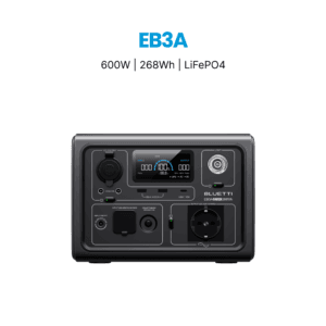 BLUETTI EB3A Portable Power Station | 600W 268Wh