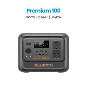 BLUETTI Premium 100 V2 Portable Power Station | 2000W 1024Wh