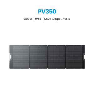 BLUETTI PV350 Portable Solar Panel | 350W Foldable Solar Charger