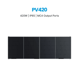 BLUETTI PV420 Portable Solar Panel | 420W Foldable Solar Charger